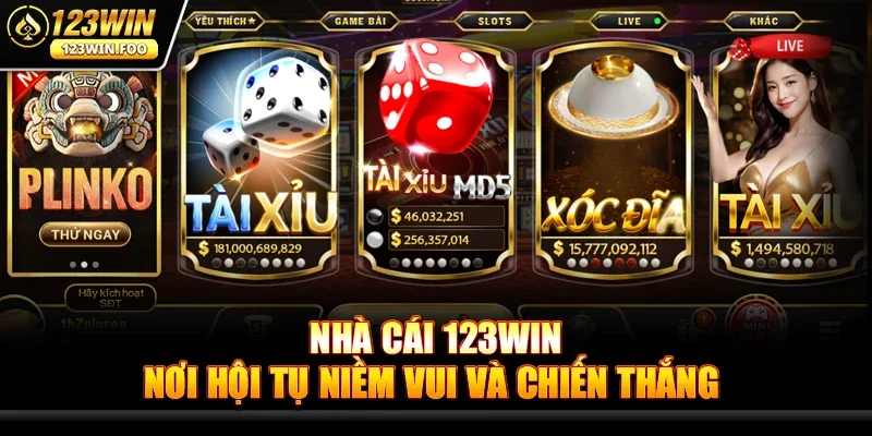 Nhà cái 123win – Nơi hội tụ niềm vui và chiến thắng
